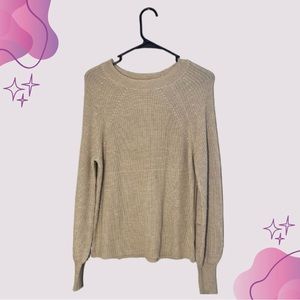 jessica simpson beige sweater
